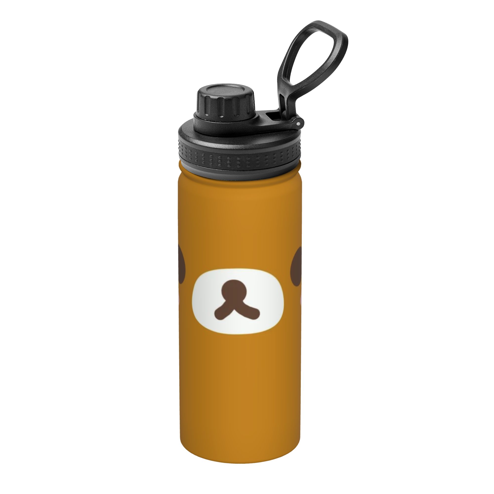 Sports Water Bottle Insulated - Çizgi Film Ayı Rilakkuma 18OZ Spor