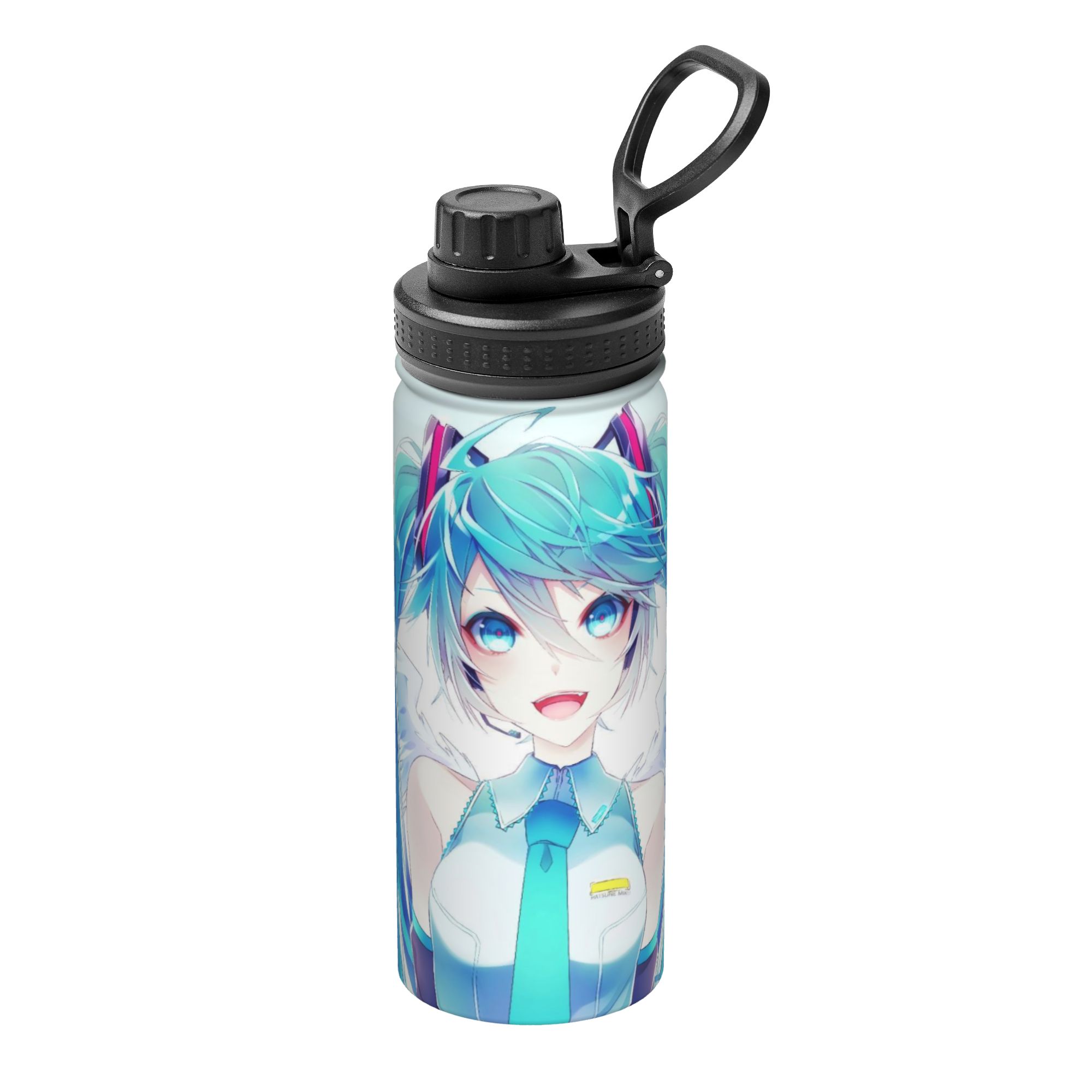 Sports Water Bottle Insulated - Anime Hatsune Miku 18OZ Spor Termoslu