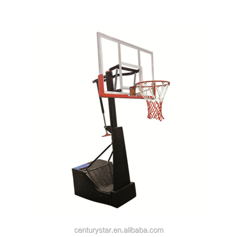 Basketball Hoop - Yüksek Kaliteli Temperli Cam Pano, Yerüstü