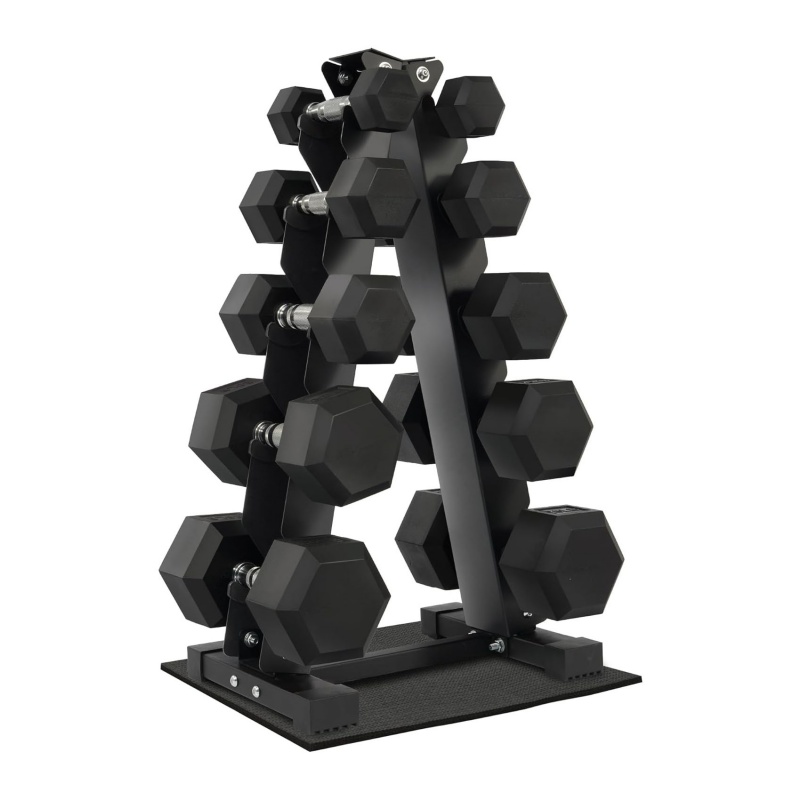 Dumbbell Set - Evde Spor Yapmak İçin Kauçuk Kaplı