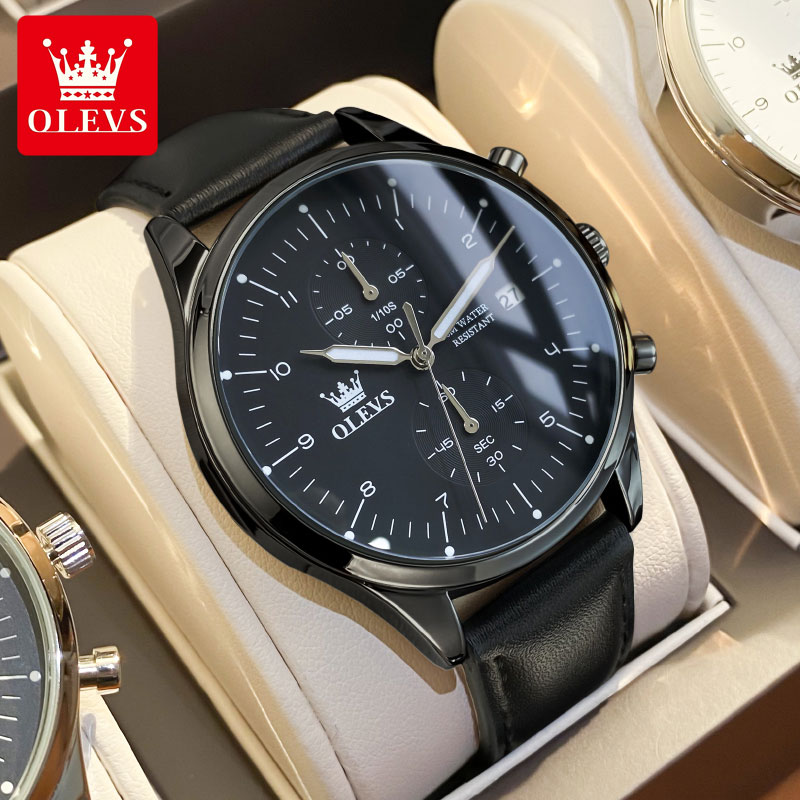 Resistance Band - OLEVS 2880 Günlük Moda Erkek Saati