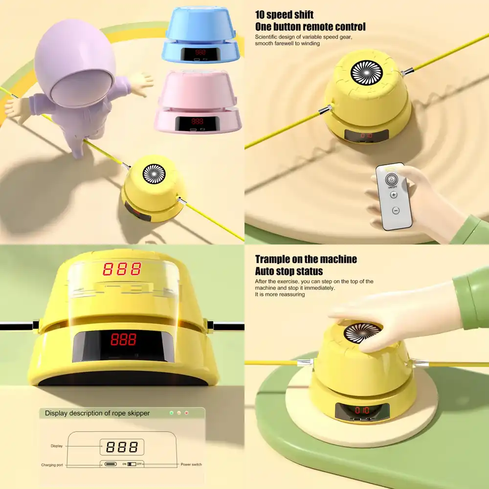 Jump Rope - WAP01 Akıllı Elektrikli Atlama İpi Makinesi