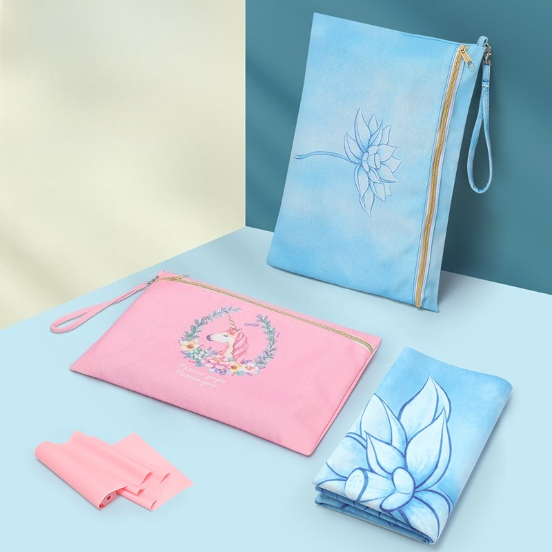 Yoga Mat - Kanvas Taşınabilir Katlanabilir Yoga Matı Saklama