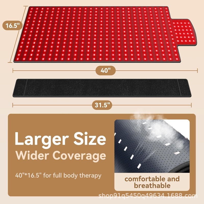 Yoga Mat - Kırmızı Kızılötesi Işık Terapi Pedi cilt