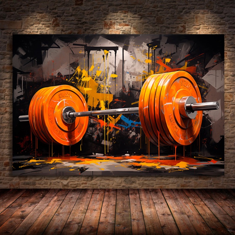Graffiti halter tuval boyama b - Sports Equipment Poster incelemesi ve fiyatı