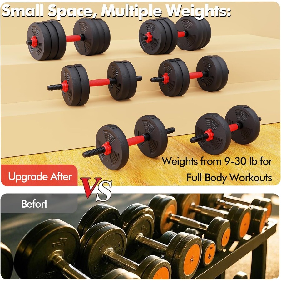 Ayarlanabilir Dambıl Seti, 60L - Dumbbell Set incelemesi ve fiyatı