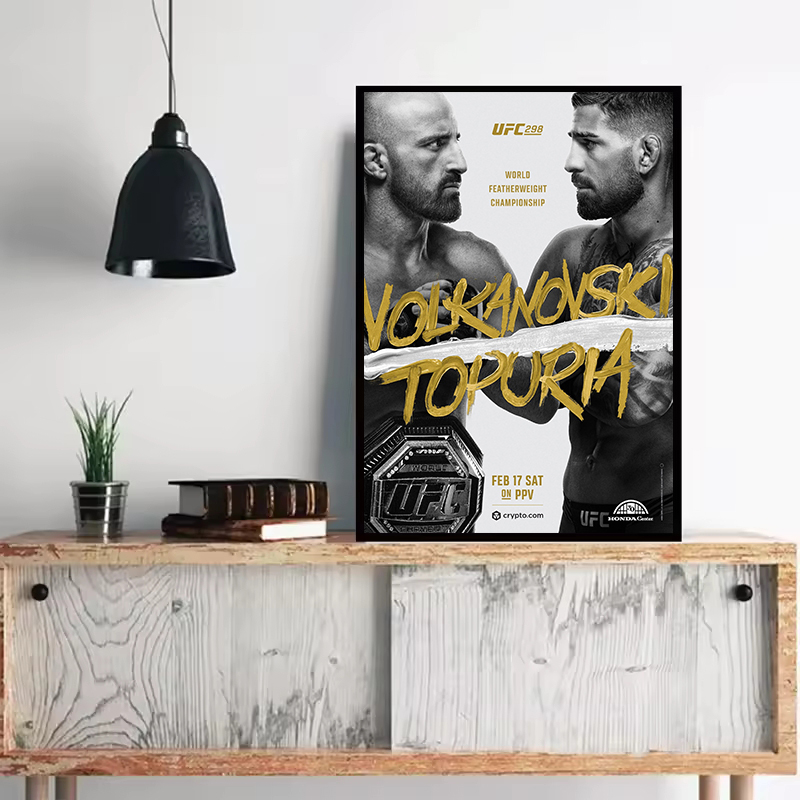 Şampiyonluk Başlığı Dövüş Post - Sports Equipment Poster incelemesi ve fiyatı